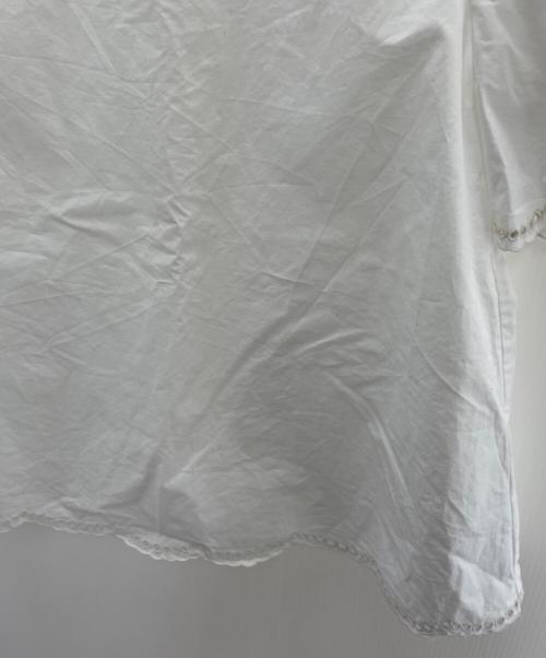 A.P.C.（アーペーセー）A.P.C. (アーペーセー) 半袖ブラウス ホワイト サイズ:Sの古着・服飾アイテム