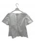 A.P.C. (アーペーセー) 半袖ブラウス ホワイト サイズ:S：4000円