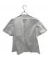 A.P.C. (アーペーセー) 半袖ブラウス ホワイト サイズ:S：4000円