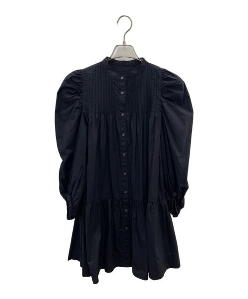 Snidel（スナイデル）Snidel (スナイデル) 長袖ワンピース ブラックの古着・服飾アイテム