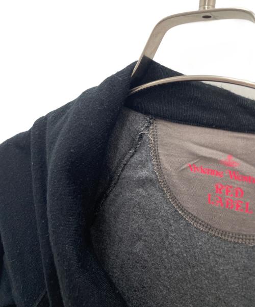 Vivienne Westwood RED LABEL（ヴィヴィアンウエストウッドレッドレーベル）Vivienne Westwood RED LABEL (ヴィヴィアンウエストウッドレッドレーベル) ニットジャケット ブラック サイズ:Fの古着・服飾アイテム