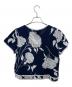 LEONARD FASHION (レオナールファッション) 半袖カットソー ネイビー×ホワイト サイズ:44：7000円