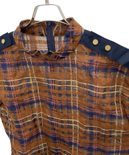 EPOCA（エポカ）EPOCA (エポカ) ノースリーブブラウス ブラウン サイズ:40の古着・服飾アイテム