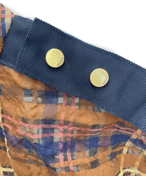 EPOCA（エポカ）EPOCA (エポカ) ノースリーブブラウス ブラウン サイズ:40の古着・服飾アイテム