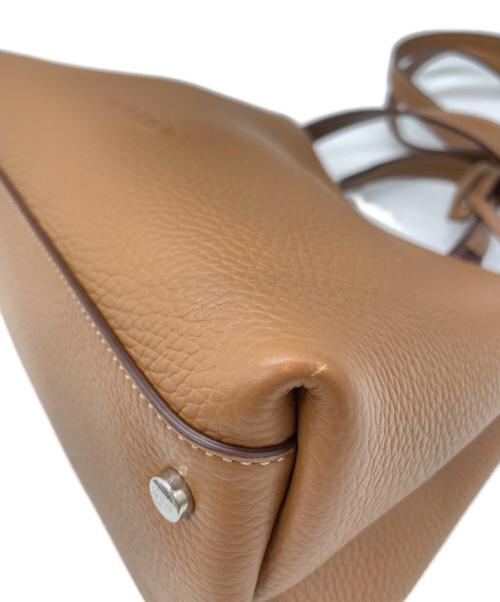 TOD'S（トッズ）TOD'S (トッズ) タイムレス・バッグ・マイクロ ブラウンの古着・服飾アイテム