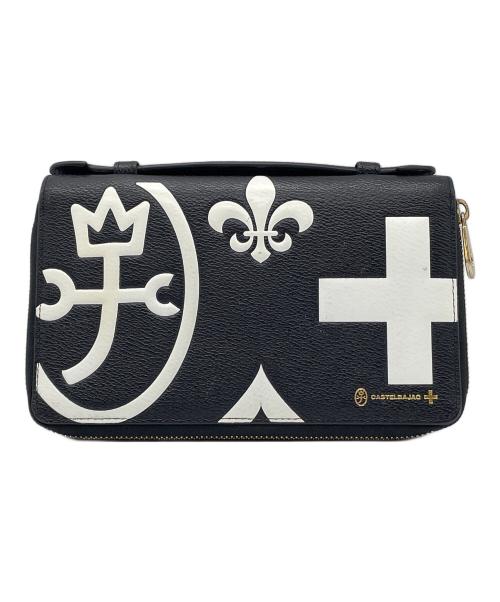 CASTELBAJAC（カステルバジャック）CASTELBAJAC (カステルバジャック) 長財布 ブラックの古着・服飾アイテム