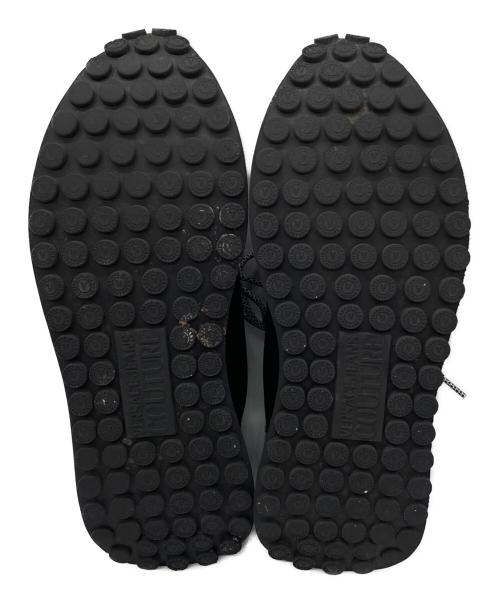VERSACE JEANS COUTURE（ヴェルサーチ ジーンズクチュール）VERSACE JEANS COUTURE (ヴェルサーチ ジーンズクチュール) スニーカー ブラック サイズ:27.3cmの古着・服飾アイテム