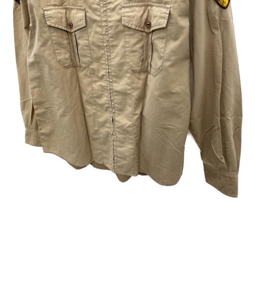 AVIREX（アヴィレックス）AVIREX (アヴィレックス) 長袖シャツ ベージュ サイズ:Mの古着・服飾アイテム