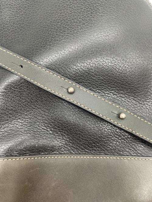 DEUX de Delvaux（デルボー）DEUX de Delvaux (デルボー) ショルダーバッグ ブラックの古着・服飾アイテム