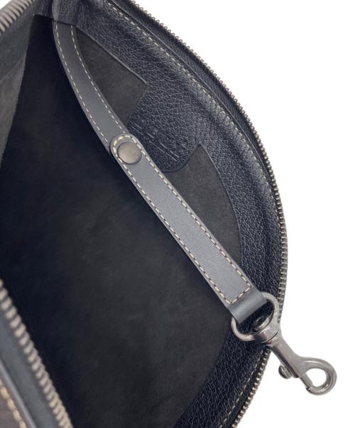 DEUX de Delvaux（デルボー）DEUX de Delvaux (デルボー) ショルダーバッグ ブラックの古着・服飾アイテム