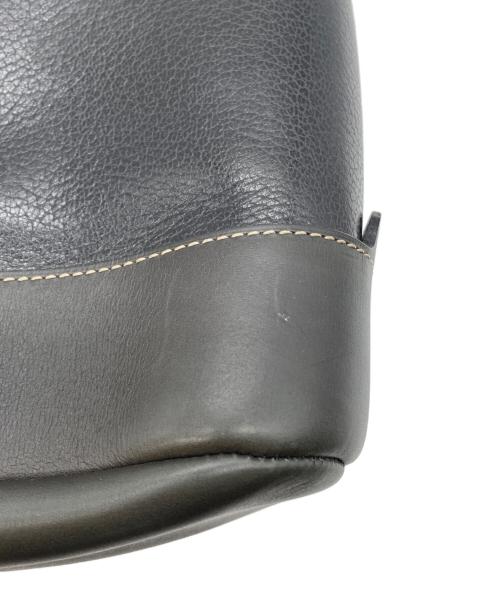 DEUX de Delvaux（デルボー）DEUX de Delvaux (デルボー) ショルダーバッグ ブラックの古着・服飾アイテム