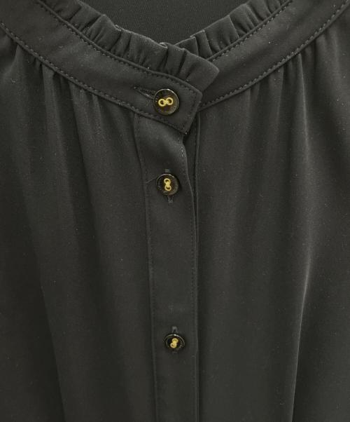 BLUE LABEL CRESTBRIDGE（ブルーレーベルクレストブリッジ）BLUE LABEL CRESTBRIDGE (ブルーレーベルクレストブリッジ) 長袖ワンピース ネイビー サイズ:36の古着・服飾アイテム