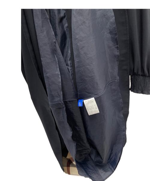 BLUE LABEL CRESTBRIDGE（ブルーレーベルクレストブリッジ）BLUE LABEL CRESTBRIDGE (ブルーレーベルクレストブリッジ) 長袖ワンピース ネイビー サイズ:36の古着・服飾アイテム