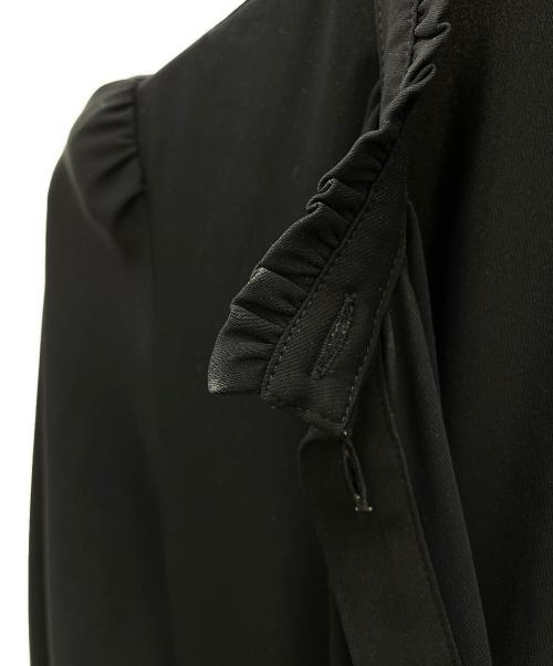 BLUE LABEL CRESTBRIDGE（ブルーレーベルクレストブリッジ）BLUE LABEL CRESTBRIDGE (ブルーレーベルクレストブリッジ) 長袖ワンピース ネイビー サイズ:36の古着・服飾アイテム