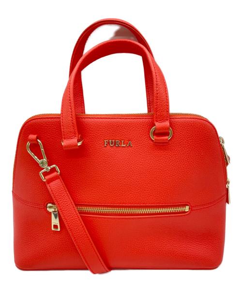 FURLA（フルラ）FURLA (フルラ) 2WAYショルダーバッグ レッドの古着・服飾アイテム
