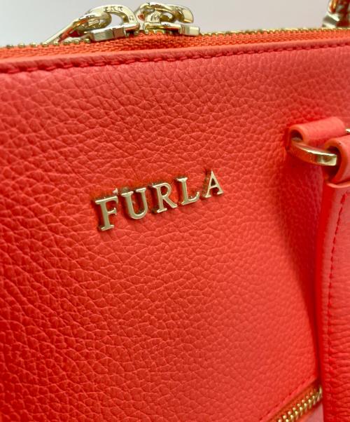 FURLA（フルラ）FURLA (フルラ) 2WAYショルダーバッグ レッドの古着・服飾アイテム