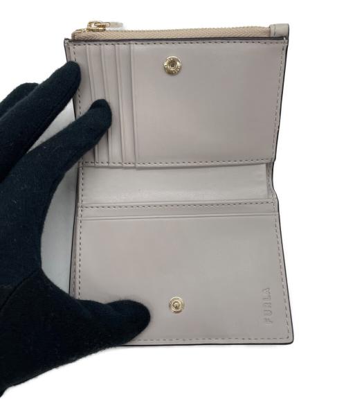FURLA（フルラ）FURLA (フルラ) コンパクトウォレット グレーの古着・服飾アイテム