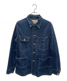 SUGAR CANE（シュガーケーン）の古着「11oz BLUE DENIM WORK COAT」｜ネイビー