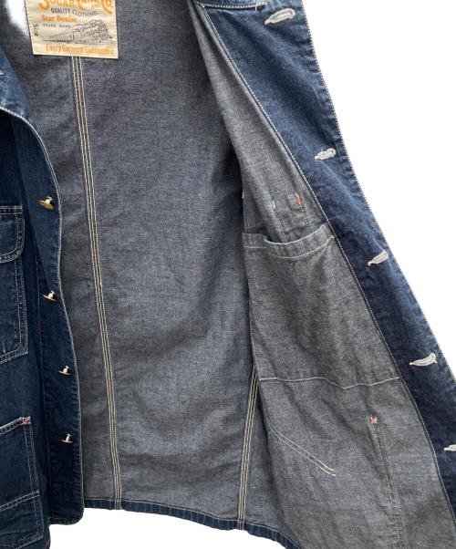 SUGAR CANE（シュガーケーン）SUGAR CANE (シュガーケーン) 11oz BLUE DENIM WORK COAT ネイビー サイズ:不明の古着・服飾アイテム