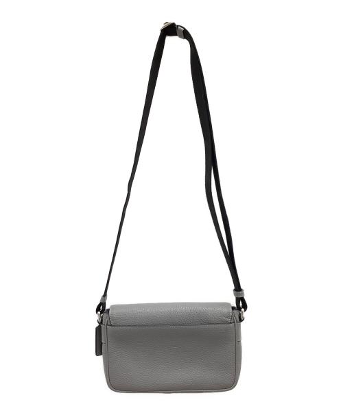 COACH（コーチ）COACH (コーチ) フラップ クロスボディ バッグ グレーの古着・服飾アイテム