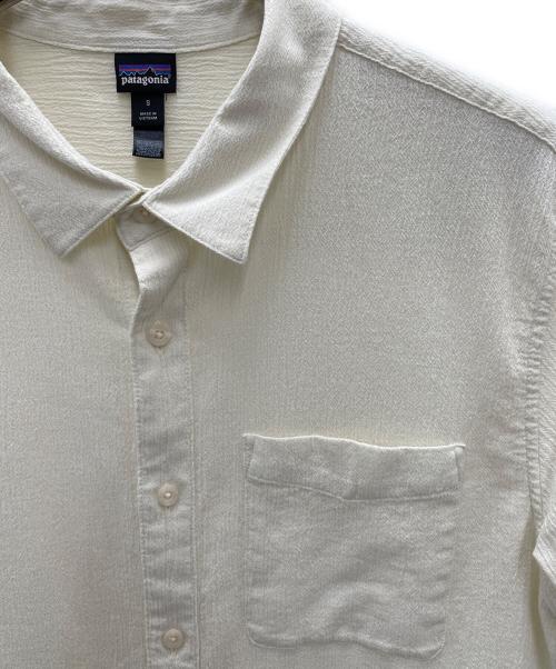 Patagonia（パタゴニア）Patagonia (パタゴニア) メンズ・A/C シャツ アイボリー サイズ:Sの古着・服飾アイテム