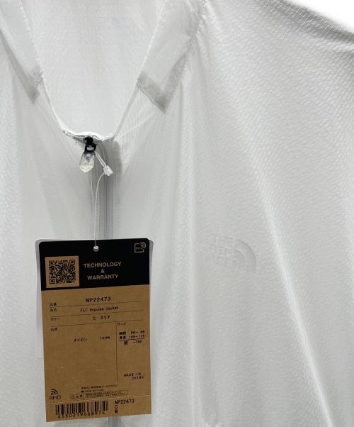THE NORTH FACE（ザ ノース フェイス）THE NORTH FACE (ザ ノース フェイス) フライトパンスルジャケット ホワイト サイズ:Mの古着・服飾アイテム