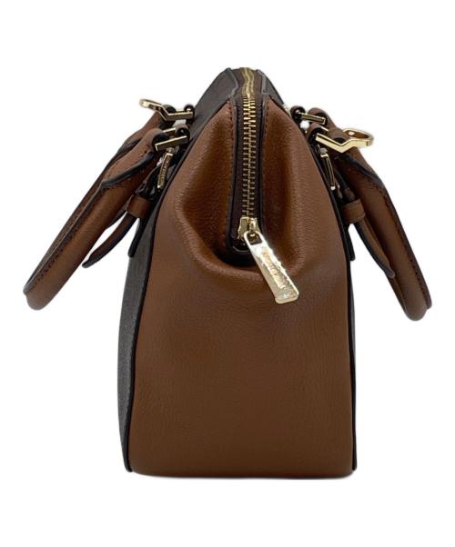 MICHAEL KORS（マイケルコース）MICHAEL KORS (マイケルコース) 2WAYショルダーバッグ ブラウンの古着・服飾アイテム