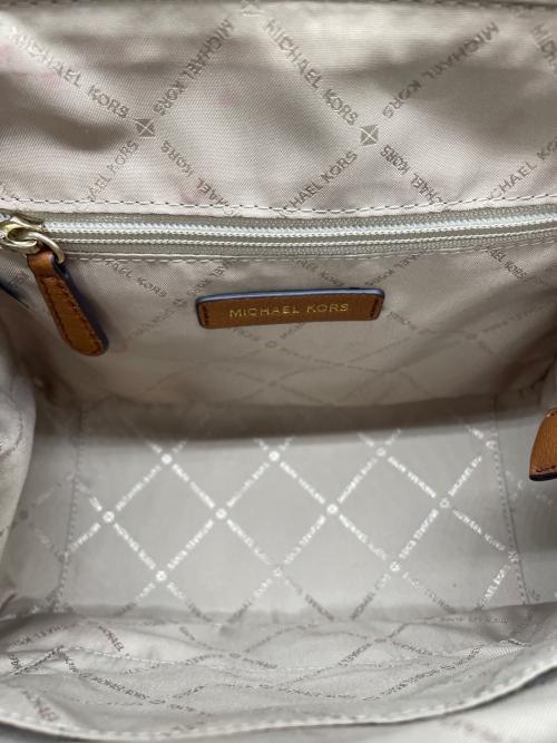 MICHAEL KORS（マイケルコース）MICHAEL KORS (マイケルコース) 2WAYショルダーバッグ ブラウンの古着・服飾アイテム