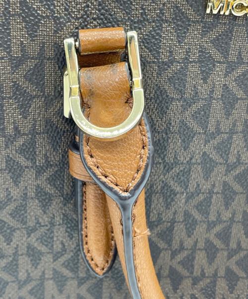 MICHAEL KORS（マイケルコース）MICHAEL KORS (マイケルコース) 2WAYショルダーバッグ ブラウンの古着・服飾アイテム