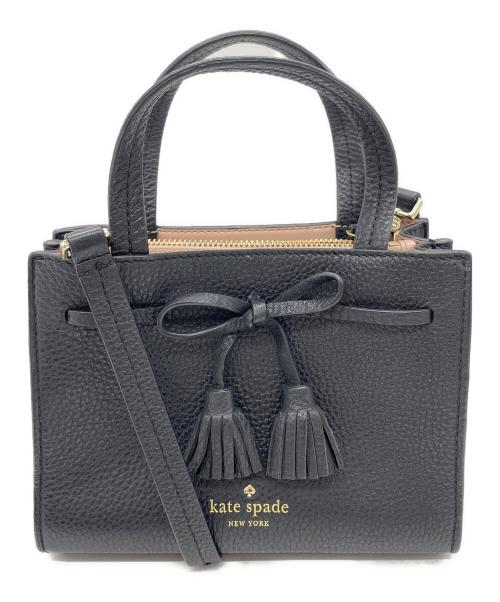 Kate Spade（ケイトスペード）Kate Spade (ケイトスペード) 2WAYショルダーバッグ ブラックの古着・服飾アイテム