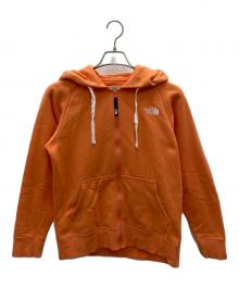 THE NORTH FACE（ザ ノース フェイス）の古着「ジップパーカー」｜オレンジ