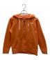THE NORTH FACE（ザ ノース フェイス）の古着「ジップパーカー」｜オレンジ