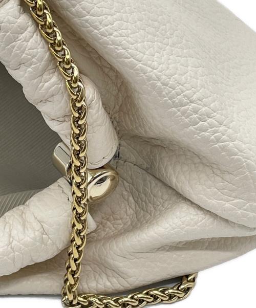 FURLA（フルラ）FURLA (フルラ) チェーンショルダーバッグ アイボリーの古着・服飾アイテム