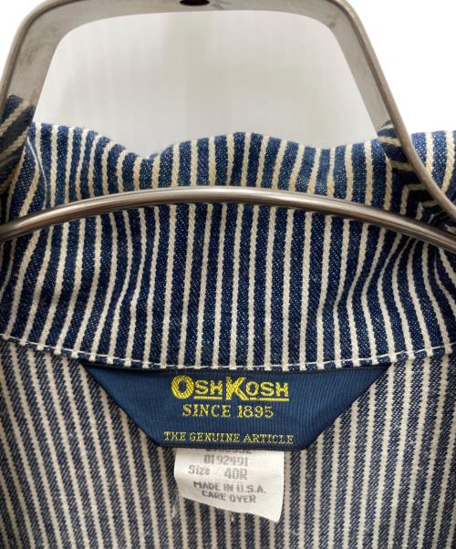 OSH KOSH（オシュコシュ）OSH KOSH (オシュコシュ) カバーオール ネイビー サイズ:40Rの古着・服飾アイテム