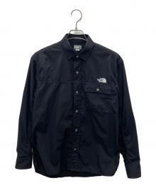 THE NORTH FACE（ザ ノース フェイス）の古着「長袖シャツ」｜ブラック