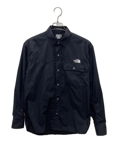 THE NORTH FACE（ザ ノース フェイス）THE NORTH FACE (ザ ノース フェイス) 長袖シャツ ブラック サイズ:Sの古着・服飾アイテム