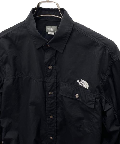 THE NORTH FACE（ザ ノース フェイス）THE NORTH FACE (ザ ノース フェイス) 長袖シャツ ブラック サイズ:Sの古着・服飾アイテム
