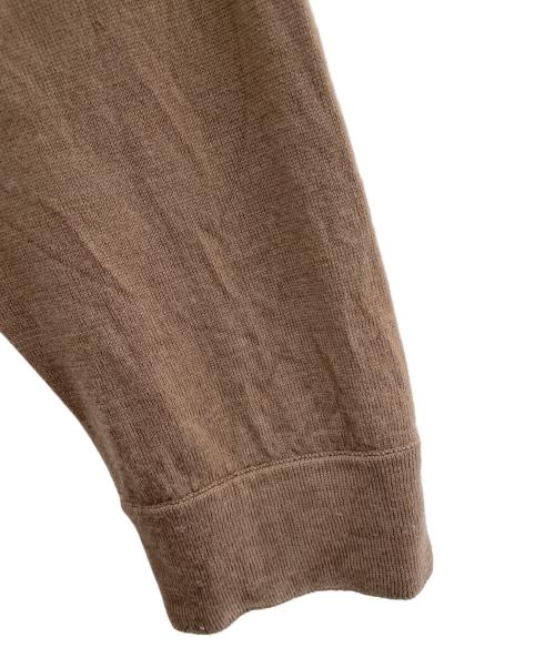BLACK LABEL CRESTBRIDGE（ブラックレーベル クレストブリッジ）BLACK LABEL CRESTBRIDGE (ブラックレーベル クレストブリッジ) 薄手ニット ブラウン サイズ:Lの古着・服飾アイテム