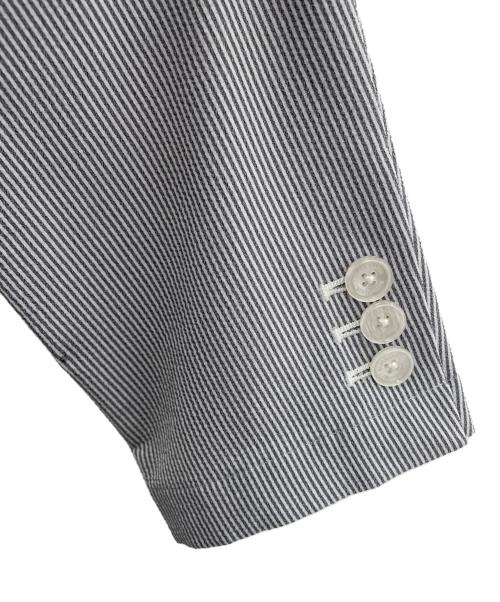 BLACK LABEL CRESTBRIDGE（ブラックレーベル クレストブリッジ）BLACK LABEL CRESTBRIDGE (ブラックレーベル クレストブリッジ) テーラードジャケット グレー サイズ:Lの古着・服飾アイテム