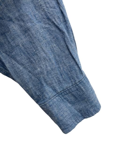 LEE（リー）LEE (リー) 長袖シャツ ブルー サイズ:Lの古着・服飾アイテム