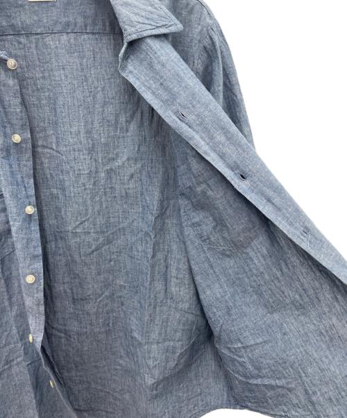LEE（リー）LEE (リー) 長袖シャツ ブルー サイズ:Lの古着・服飾アイテム