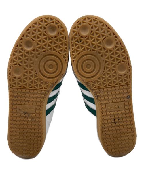 adidas Originals（アディダスオリジナル）adidas Originals (アディダスオリジナル) スニーカー ホワイト×グリーン サイズ:28の古着・服飾アイテム