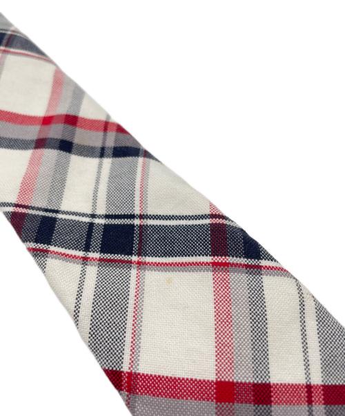 THOM BROWNE. NEW YORK（トムブラウン ニューヨーク）THOM BROWNE. NEW YORK (トムブラウン ニューヨーク) ネクタイ ホワイト サイズ:不明の古着・服飾アイテム