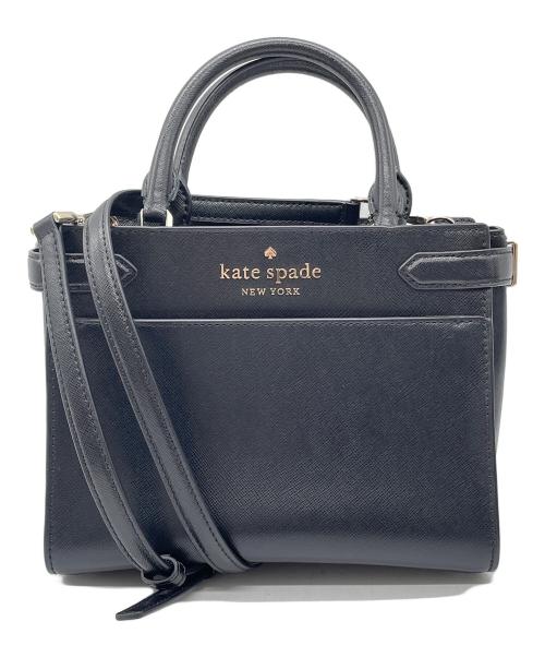 Kate Spade（ケイトスペード）Kate Spade (ケイトスペード) 2WAYショルダーバッグ ブラックの古着・服飾アイテム