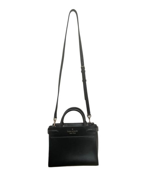 Kate Spade（ケイトスペード）Kate Spade (ケイトスペード) 2WAYショルダーバッグ ブラックの古着・服飾アイテム