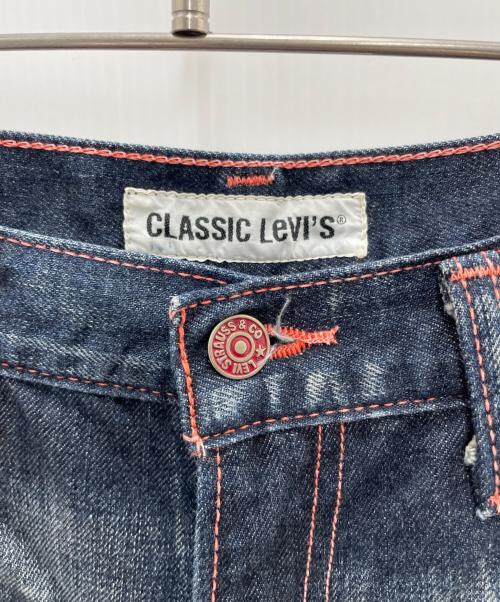 LEVI'S（リーバイス）LEVI'S (リーバイス) デニムパンツ ネイビー×ピンク サイズ:32インチの古着・服飾アイテム