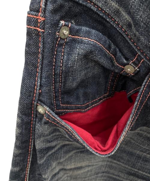LEVI'S（リーバイス）LEVI'S (リーバイス) デニムパンツ ネイビー×ピンク サイズ:32インチの古着・服飾アイテム