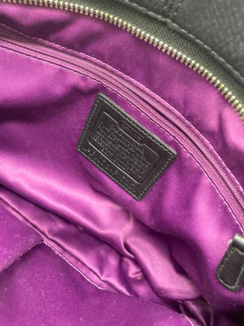 COACH（コーチ）COACH (コーチ) ハンドバッグ ブラックの古着・服飾アイテム