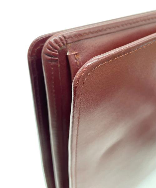 Cartier（カルティエ）Cartier (カルティエ) ショルダーバッグ レッドの古着・服飾アイテム