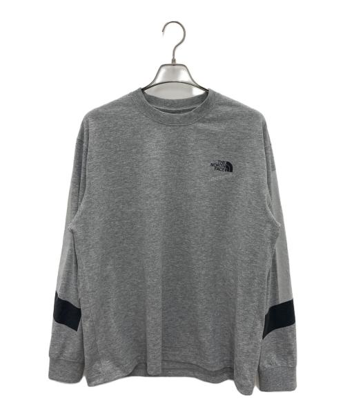 THE NORTH FACE（ザ ノース フェイス）THE NORTH FACE (ザ ノース フェイス) 長袖カットソー グレー サイズ:XLの古着・服飾アイテム